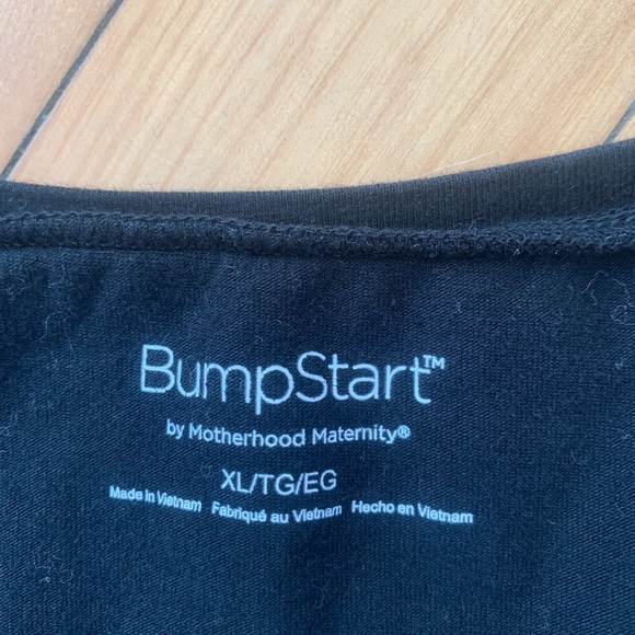 Stretchy Black maternity dress - Picture 6 of 7